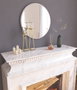 Hanah Home Espejo Redondo Ozze Blanco